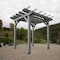 Highwood Usa Bodhi 8 x 8 Poly Outdoor Pergola Gazebo AD-PGLA0808-CGE - alternate 3